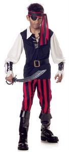 boys' cutthroat pirate costume