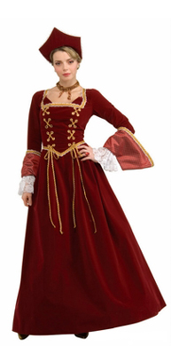 womens anne boleyn costume