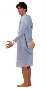hind sight funny patient costume