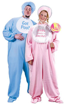 adult baby pajamas plus size couple costumes