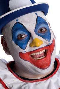 clown makeup stack