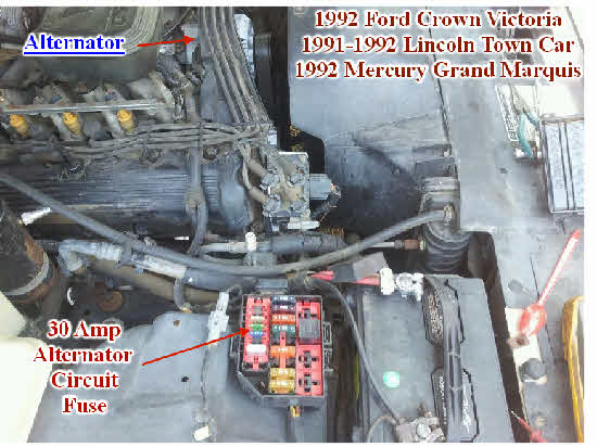1992 Marquis New Alternator that cant charge