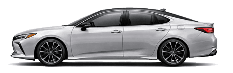 Vehicle with all main windows tinted using a complete precut window tint kit