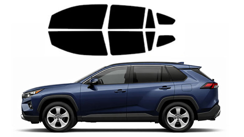 All side windows tint kit