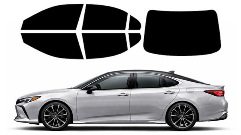 Complete precut window tint kit