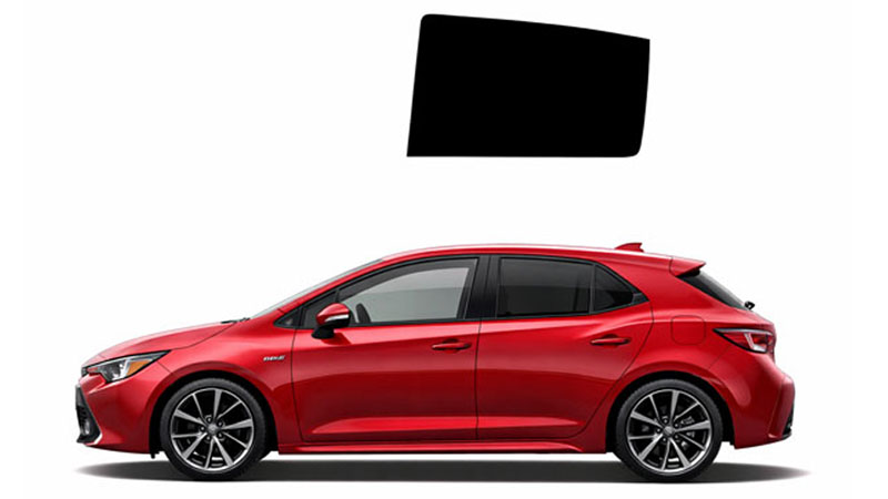 Single window replacement tint kit
