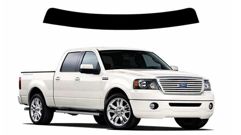 Windshield sunstrip tint kit