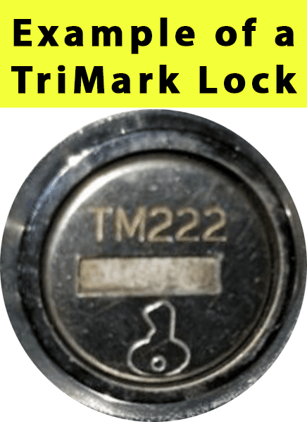 Replacement Key for TriMark TM Locks