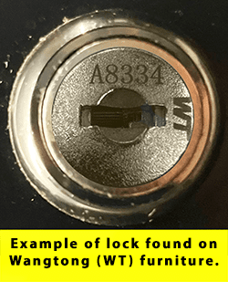 Replacement Key for Wangtong (WT) Locks