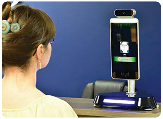 Contactless Temperature Scanning Kiosk with Facial Recognition