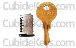 image of Herman Miller LL lock core