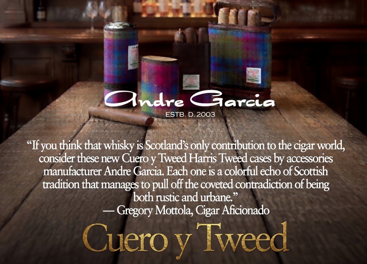 Andre Garcia Harris Tweed Collection