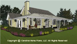 SG-1280 Small Retiree House Plan