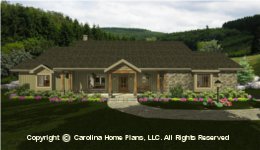 MS-2102-AC House Plan with Basement