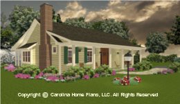 Bs-1266-1574 Best Seller Small House Plan