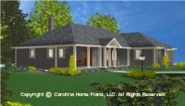 SG-1199 Best Seller Small 
House Plan
