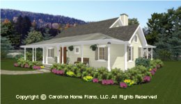 SG-1280 Best 
Seller Small House Plan