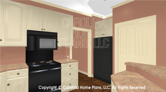 BS-1266-1574 3D Kitchen