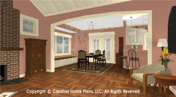 BS-1266-1574 3D Living Room to Dining Room