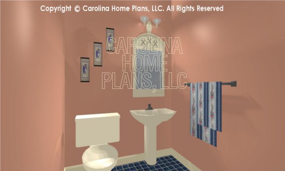 BS-1266-1574 3D Powder Room