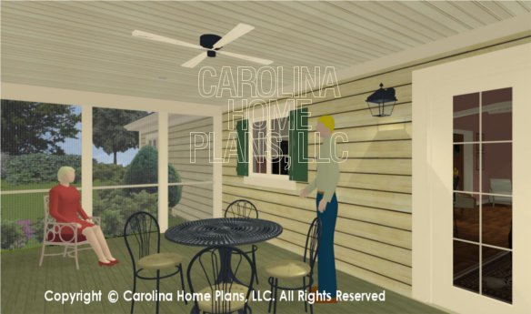 BS-1266-1574 3D Screened Porch