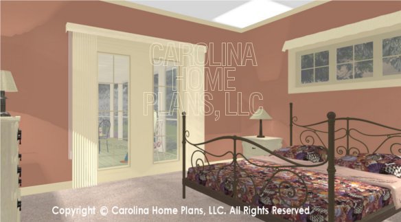 BS-1266-1574 3D (Phase 2-3) Master Bedroom to Porch