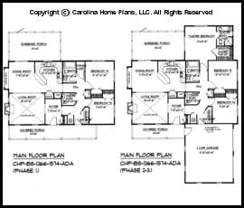 BS-1266-1574 Main Floor Plan