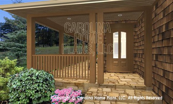 BS-1275-1595 3D Front Entry Porch