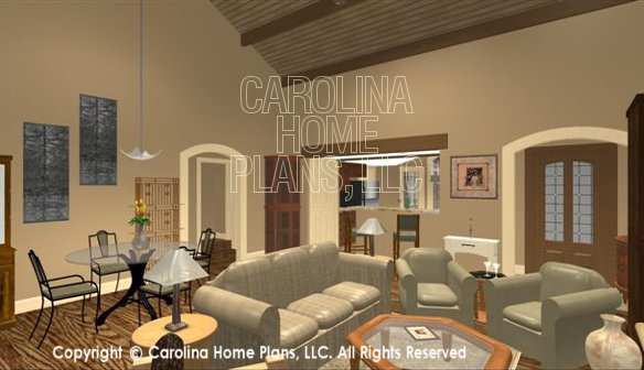 BS-1275-1595 3D Great Room to Kitchen