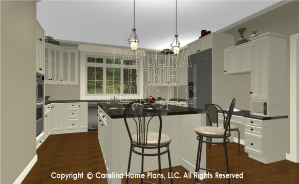 BS-1477-2715 3D Kitchen Lunch Bar