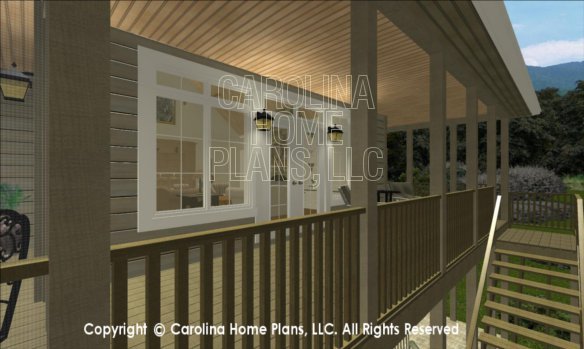 BS-1477-2715 3D Covered Porch