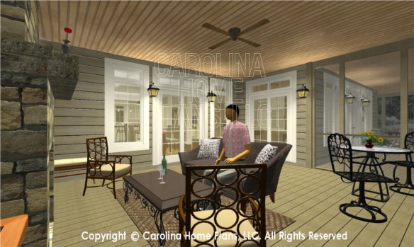 BS-1477-2715 3D Screened Porch to Dining