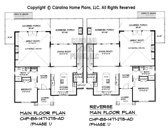 BS-1477-2715 Main Floor Plans