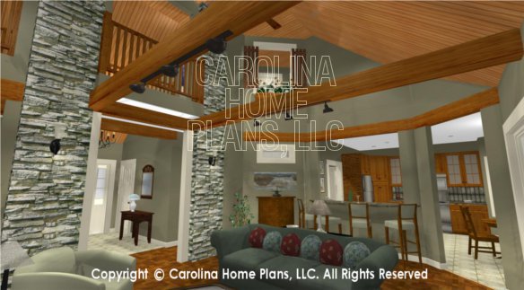 BS-1613-2621 3D Kitchen to balcony, window