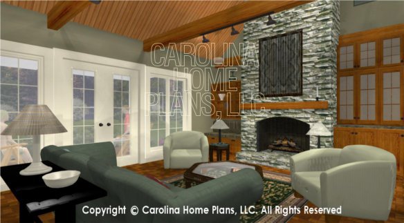 BS-1613-2621 3D Great Room To Porch