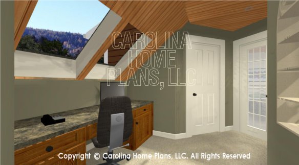 BS-1613-2621 3D Loft Office to Bedroom