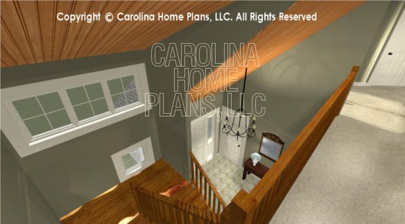 BS-1613-2621 3D Loft to Stairs and Foyer