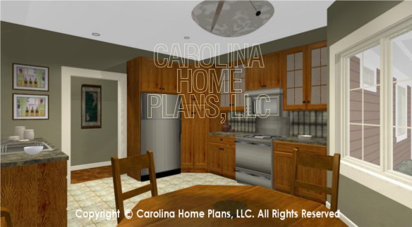 BS-1613-2621 3D Nook to Kitchen