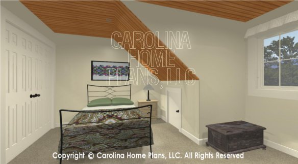 BS-1613-2621 3D Sleeping Loft Bedroom