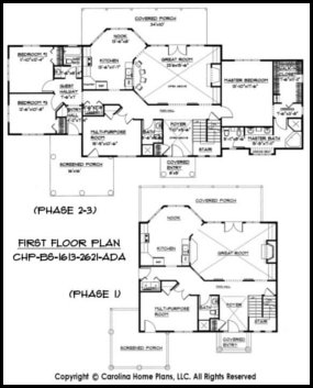BS-1613-2621 First Floor Plan