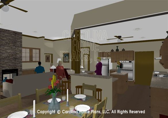 CR-2880 Dining to Kitchen