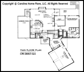 CR2880 Main Floor Plan