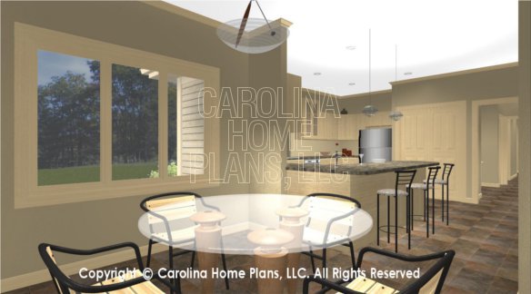 CR-3191 3D BREAKFAST MORNING ROOM