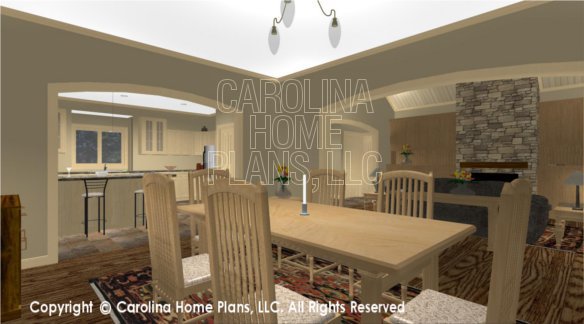 CR-3191 3D DINING ROOM