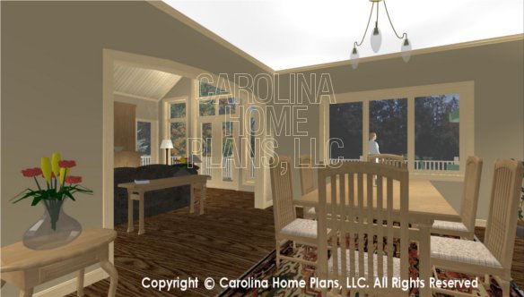 CR-3191 3D DINING ROOM AND LIVING ROOM