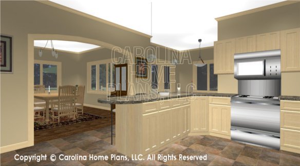 CR-3191 3D KITCHEN BAR