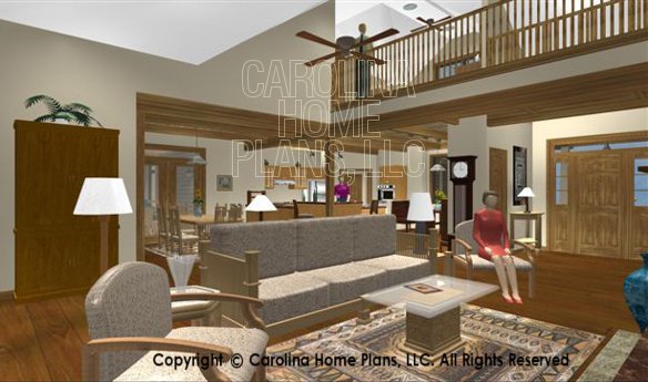 CRFT-2953 3D Great Rm Towards Kitchen
