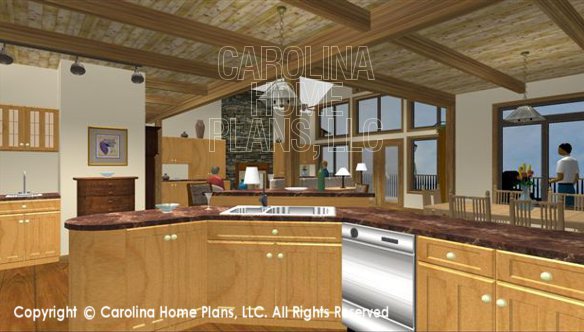 CRFT-2953 3D Kitchen to Great Room