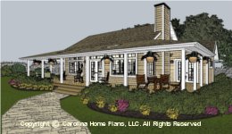 SG-1159 
Economical Small House Plan
