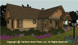 SG-1596 
Economical Small House Plan